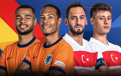 Hà Lan vs Thổ Nhĩ Kỳ: “Lốc cam” vào bán kết?