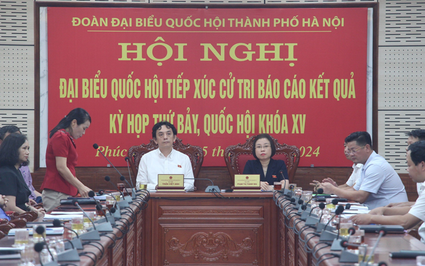 Cử tri kiến nghị Hà Nội đầu tư tuyến đường sắt đô thị kéo dài đến thị xã Sơn Tây