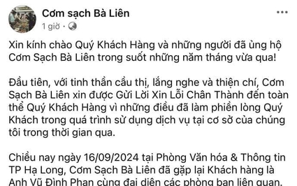 Sau khi bị mời làm việc, chủ quán cơm bị "tẩy chay" ở Hạ Long nói gì?