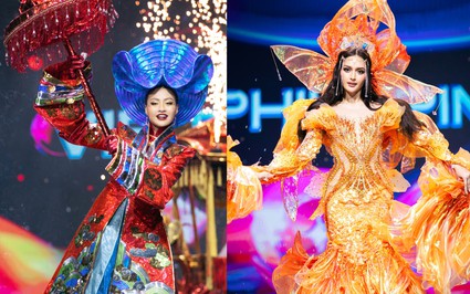 Phần thi trang phục dân tộc tại Miss Cosmo 2024: Xuân Hạnh, đại diện Philippines nổi bật nhất?