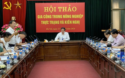 Trường Cán bộ Hội Nông dân Việt Nam tổ chức Hội thảo gia công trong nông nghiệp, thực trạng, kiến nghị