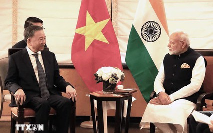 Tổng Bí thư, Chủ tịch nước Tô Lâm tiếp Thủ tướng Ấn Độ Narendra Modi