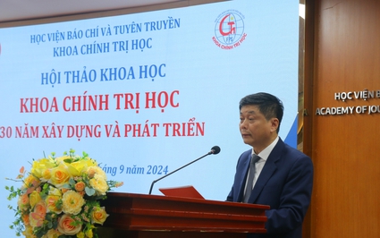 Kỷ niệm 30 năm thành lập Khoa Chính trị học: Nhìn lại chặng đường phát triển đầy tự hào!