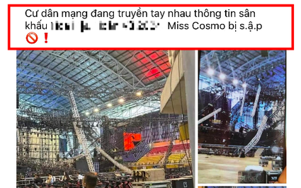 Sân khấu Miss Cosmo 2024 gặp sự cố khiến cư dân mạng xôn xao, BTC cuộc thi nói gì?