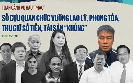 Toàn cảnh vụ Hậu “Pháo”: Số cựu quan chức vướng lao lý; phong tỏa, thu giữ số tiền, tài sản “khủng”