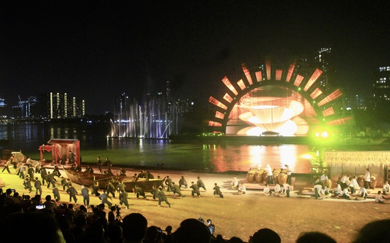 Hé lộ vở đại nhạc kịch “Chuyến tàu huyền thoại” tại Lễ hội Sông nước TP.HCM 2024