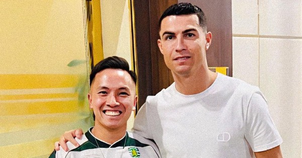 Do Kim Phuc realizes his dream of meeting Cristiano Ronaldo