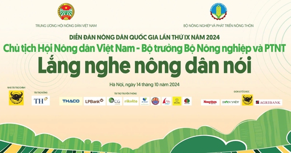 [TRỰC TIẾP] Diễn đàn Nông dân Quốc gia lần thứ IX: Lắng nghe nông dân nói