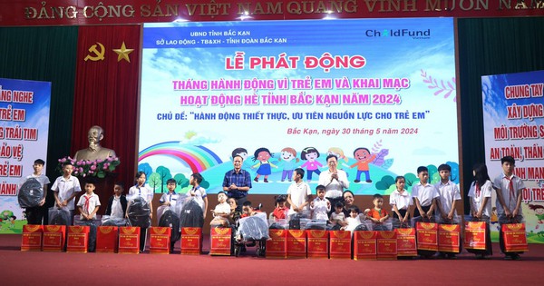 Video: Bắc Kạn phát động Tháng hành động vì trẻ em năm 2024