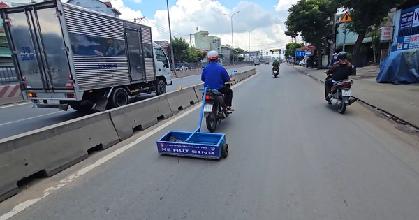 Video: Chạy xe hút đinh, lắp camera giám sát tình hình “đinh tặc” trên Quốc lộ 1, TP.HCM