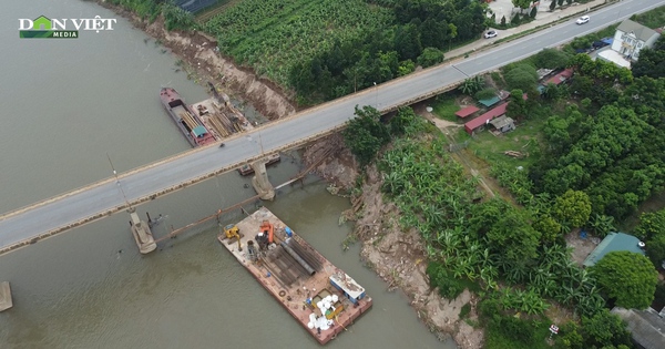 Khắc phục sạt lở bờ sông Đà: Ngay trong tháng này sẽ khởi công xây kè 14,5 tỷ đồng