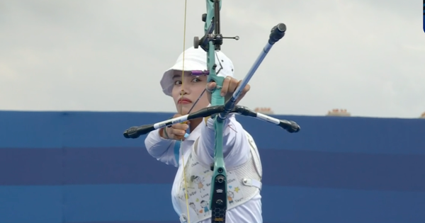 2024 Olympics: Do Thi Anh Nguyet shoots the “golden arrow” 10 points but still loses badly to Iranian archer