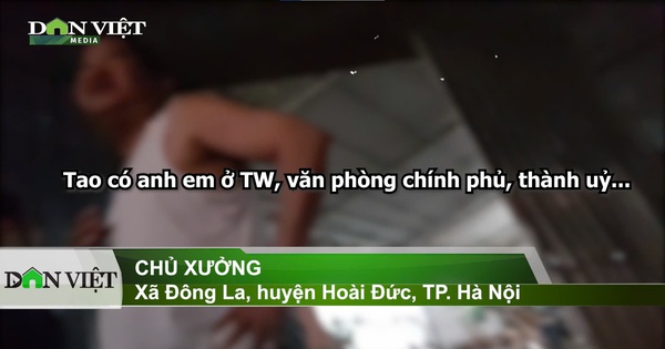 Các ông chủ xây dựng nhà xưởng trái phép đang “xem thường” lãnh đạo xã tới huyện Hoài Đức (Hà Nội)? (Kỳ 4)