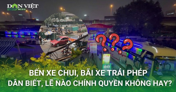 Bến xe trái phép: Dân đều biết, lẽ nào chính quyền từ phường tới quận Nam Từ Liêm không hay?