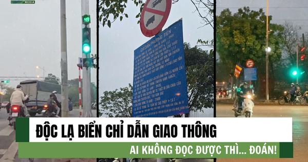 Bi hài chuyện biển chỉ dẫn giao thông ở Thủ đô: Ai không đọc được thì đoán