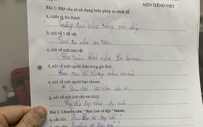 Các Ví Dụ Về Biện Pháp So Sánh