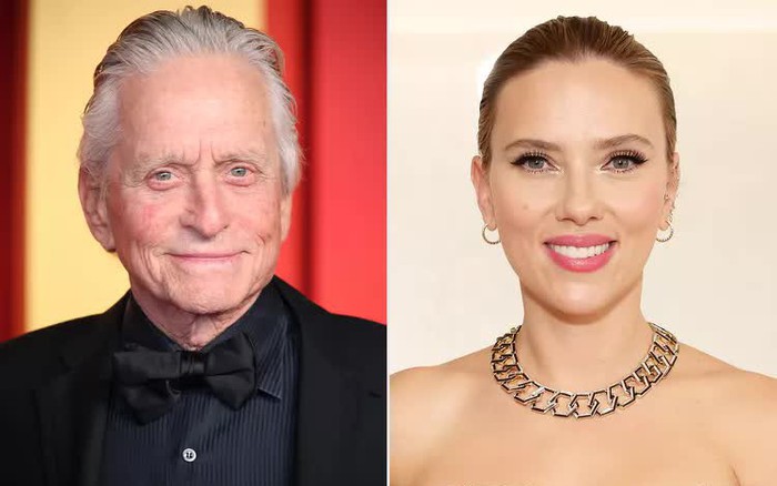 Bất ngờ phát hiện tài tử Michael Douglas và Scarlett Johansson là họ hàng xa