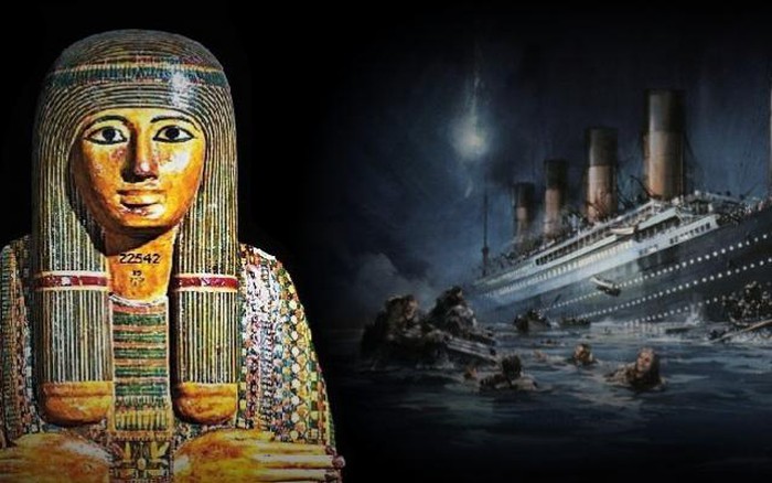 Tàu Titanic chìm: Liên quan cổ vật hình xác ướp Ai Cập bị nguyền rủa?