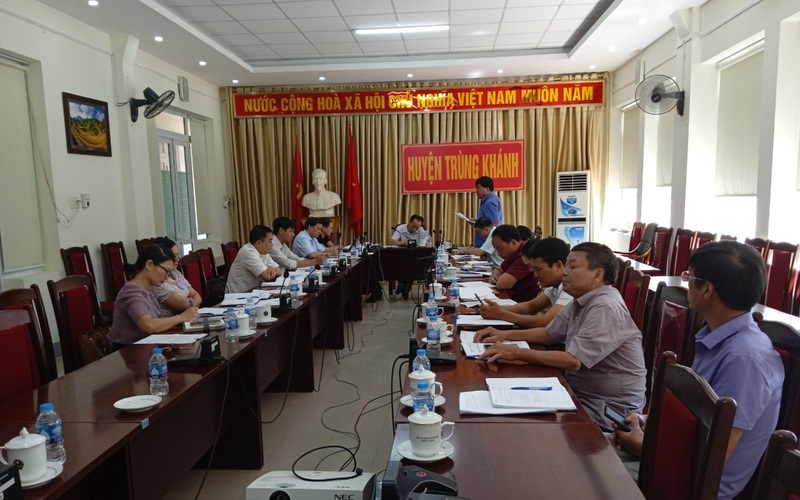 Cao Bằng: Hội ND tỉnh giám sát việc quản lý, sử dụng đất nông nghiệp tại Trùng Khánh, giai đoạn 2019-2021