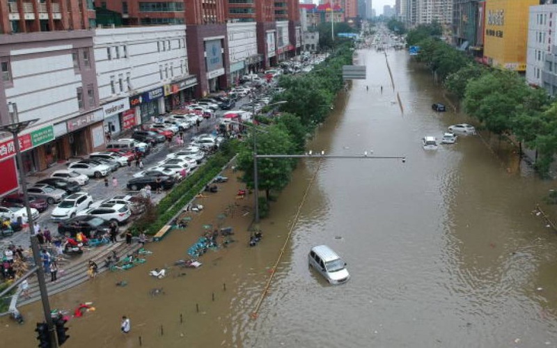 Lũ lụt kinh hoàng ở Trung Quốc khiến 33 người thiệt mạng, 3 triệu người nằm trong vùng nguy hiểm