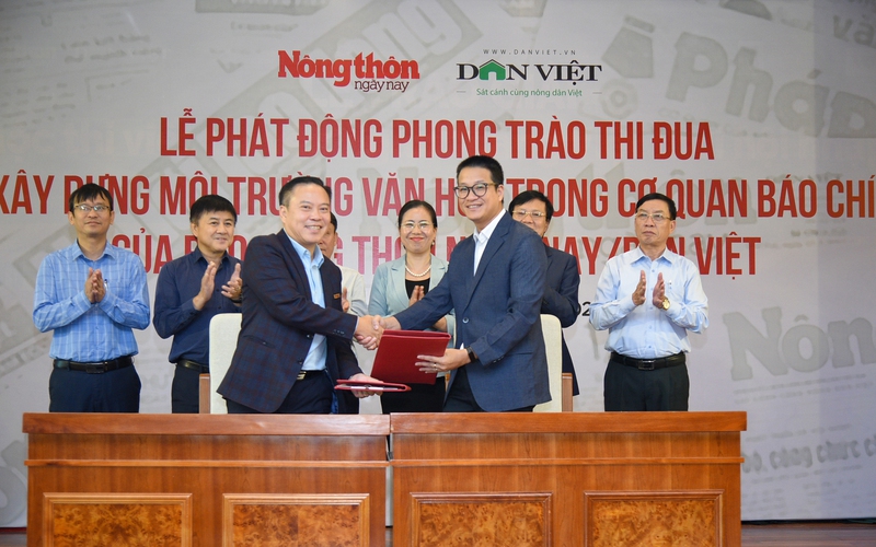 Phát động phong trào thi đua xây dựng môi trường văn hóa của người làm báo NTNN/Dân Việt