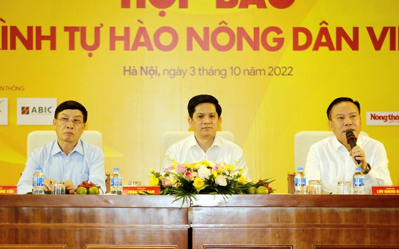 Họp báo Chương trình Tự hào nông dân Việt Nam 2022: 10 năm có 698 nông dân xuất sắc được tôn vinh 