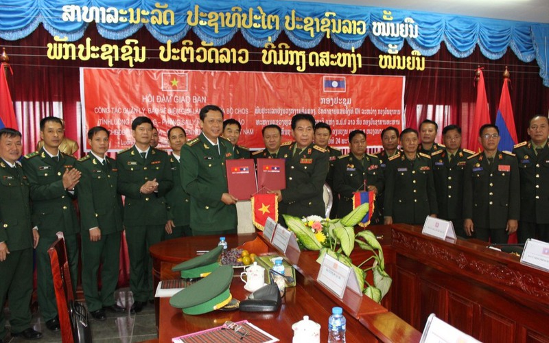 Tăng cường công tác quản lý, bảo vệ biên giới với nước bạn Lào