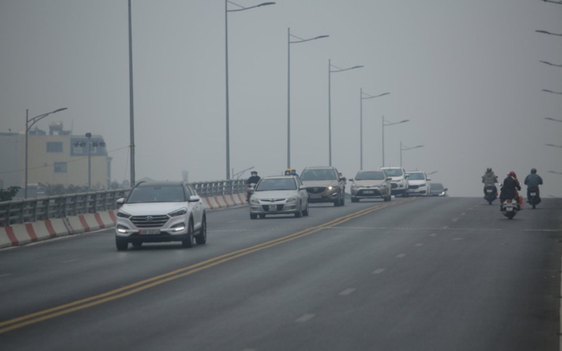 Chất lượng không khí nhiều khu vực ở Hà Nội đang mức kém