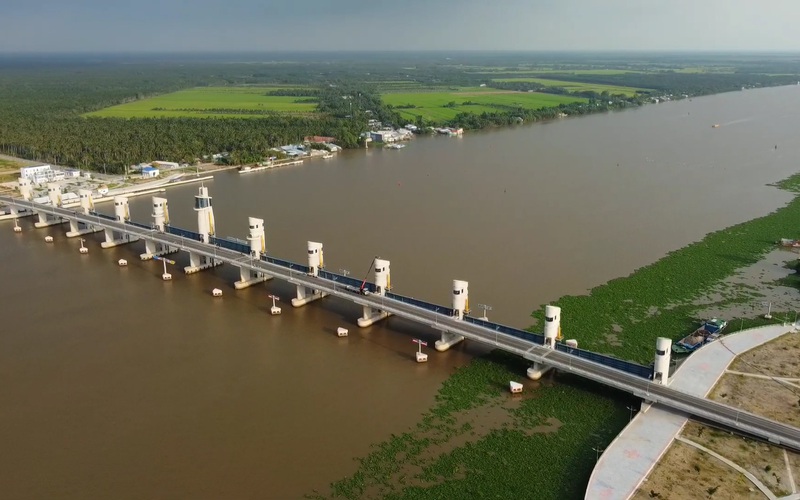 Ngắm nhìn ”Siêu công trình thủy lợi” lớn nhất Việt Nam