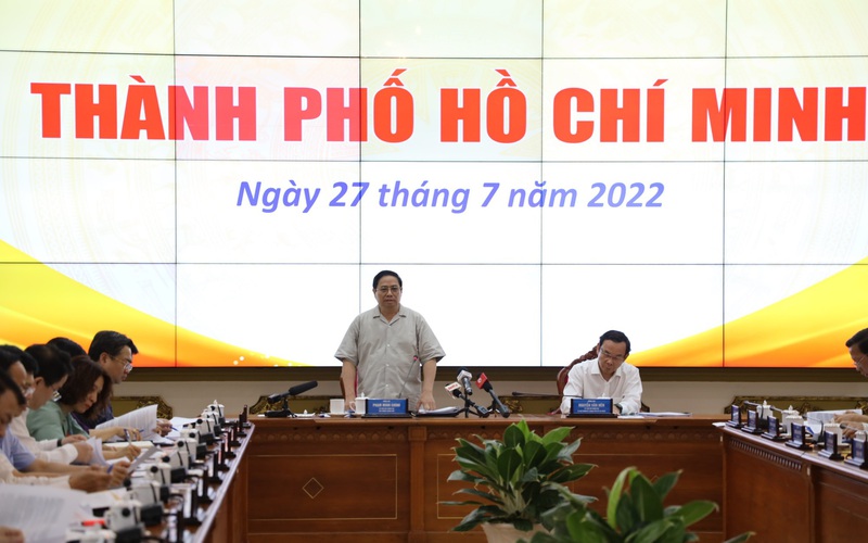 Thủ tướng Phạm Minh Chính: Tháo gỡ ách tắc cho TP.HCM tăng tốc