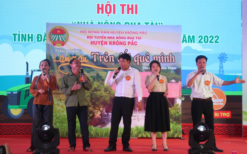 Hội Nông dân huyện Krông Pắc dẫn đầu kết quả tại Hội thi Nhà nông đua tài tỉnh Đắk Lắk 