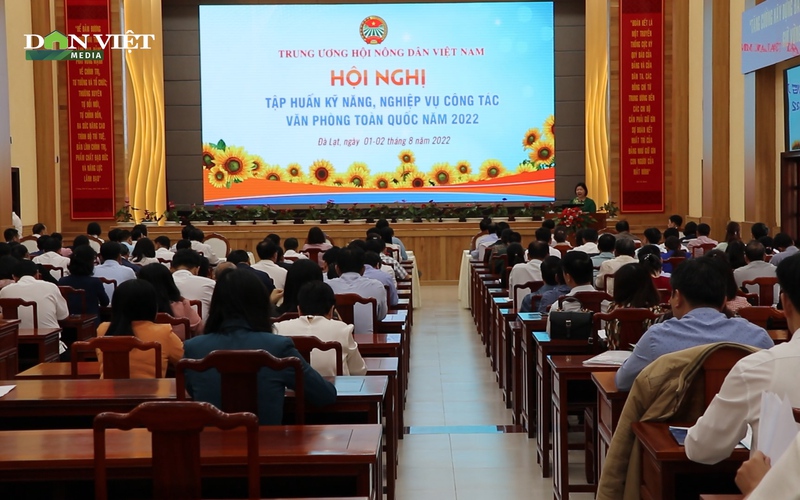 Clip: Hơn 150 cán bộ Hội Nông dân các tỉnh tham gia tập huấn công tác văn phòng tại Đà Lạt
