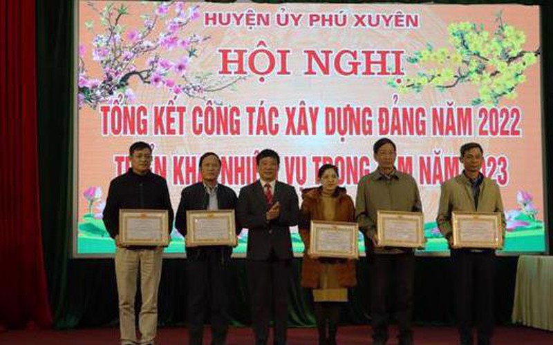 Huyện Phú Xuyên triển khai nhiệm vụ công tác xây dựng Đảng năm 2023
