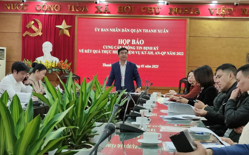 Quận Thanh Xuân: Thu ngân sách năm 2022 đạt  121%