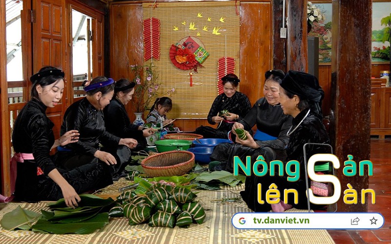 NÔNG SẢN LÊN SÀN: Ngày xuân, cùng khám phá nét độc đáo của món "bánh chưng gù" nức tiếng Hà Giang 