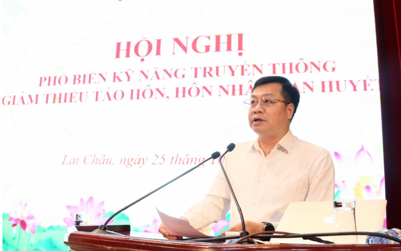 Lai Châu: Phổ biến kỹ năng truyền thông giảm thiểu tảo hôn, hôn nhân cận huyết