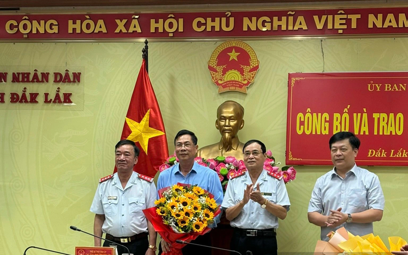 Đắk Lắk: Giám đốc Sở Kế hoạch và Đầu tư được bổ nhiệm làm Chánh Thanh tra tỉnh