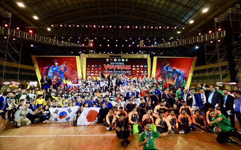 Giải vô địch Vovinam thế giới lần VII năm 2023: Lan toả tinh hoa văn hoá Việt Nam