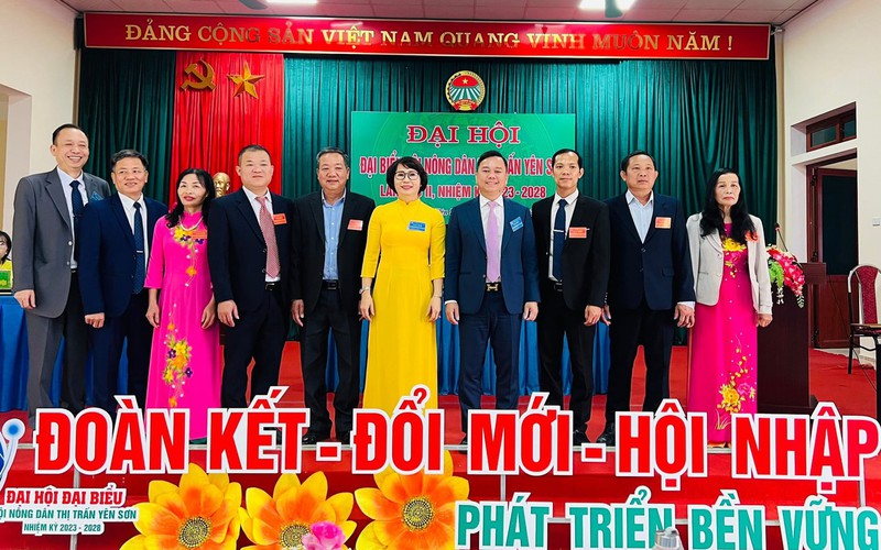 Tuyên Quang: Đại hội điểm Hội Nông dân thị trấn Yên Sơn, thay hoa chúc mừng bằng việc ủng hộ Quỹ “Mái ấm Nông dân”