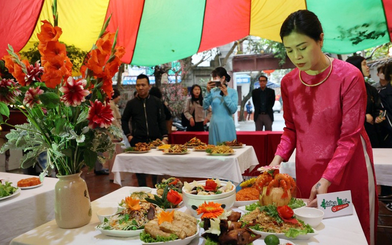 Tận mắt xem thi nấu cỗ ở nơi ẩm thực ngon nhất nhì Hà Nội