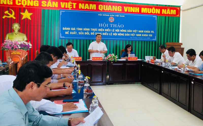 Trung ương Hội Nông dân Việt Nam khảo sát thực hiện Điều lệ Hội tại Hội Nông dân Sóc Trăng