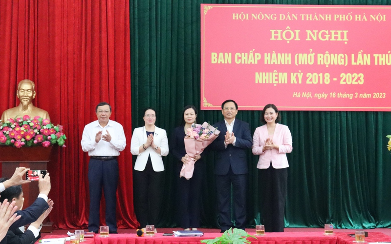 Hội Nông dân Hà Nội có nữ Phó Chủ tịch mới