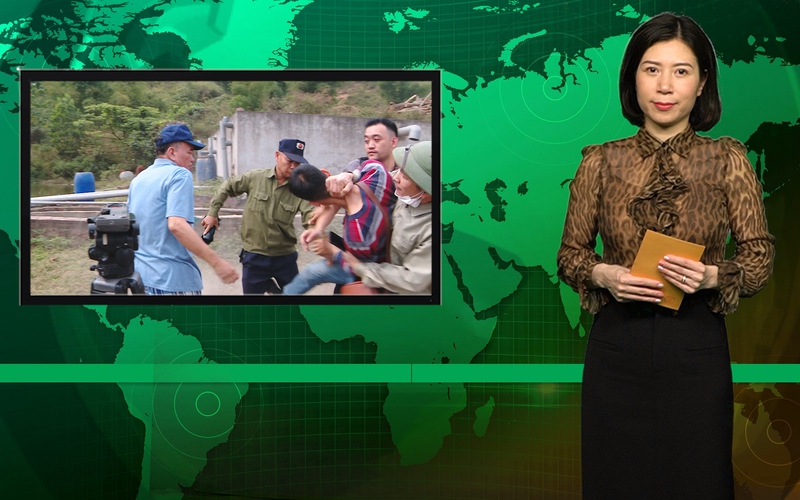 Bản tin Dân Việt Nóng 24/3: Xử lý nghiêm hành vi côn đồ, cản trở báo chí tác nghiệp ở Hòa Bình