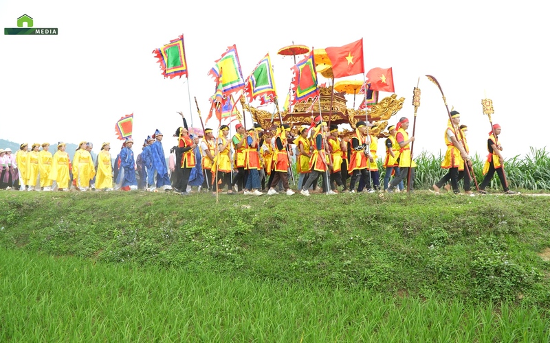 Độc đáo lễ hội Đình Thủ Rồng của người Mường ở Phú Thọ
