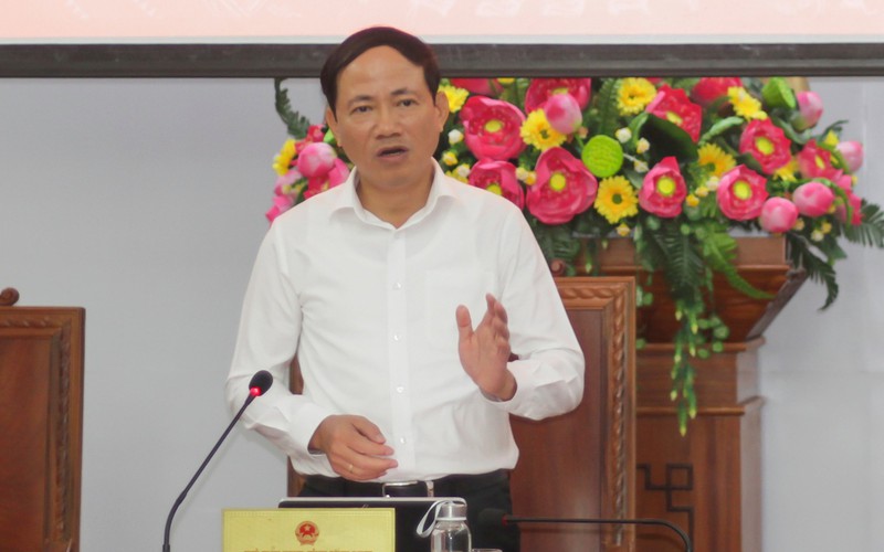 Chủ tịch tỉnh Bình Định Phạm Anh Tuấn kiểm tra nhà xây trái phép của cựu Giám đốc Sở