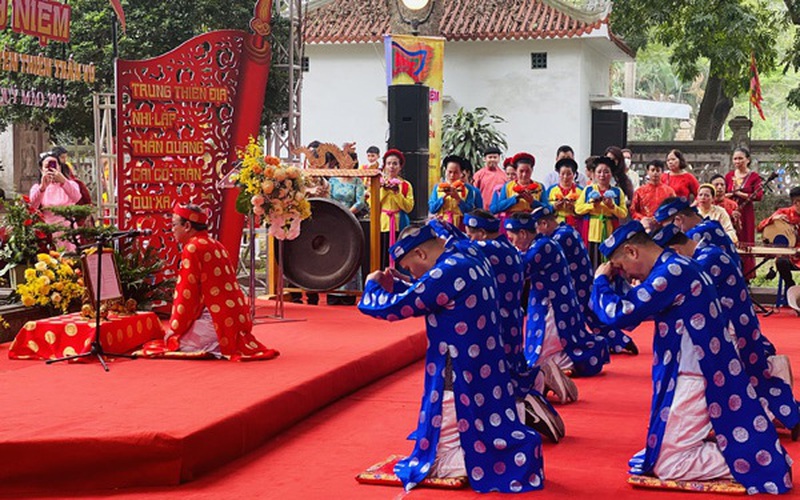 Lễ hội di tích quốc gia đặc biệt đền Quán Thánh