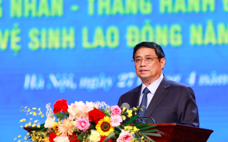 Thủ tướng Chính phủ Phạm Minh Chính: "Tăng cường nhận thức, triển khai hiệu quả đảm bảo ATVSLĐ"