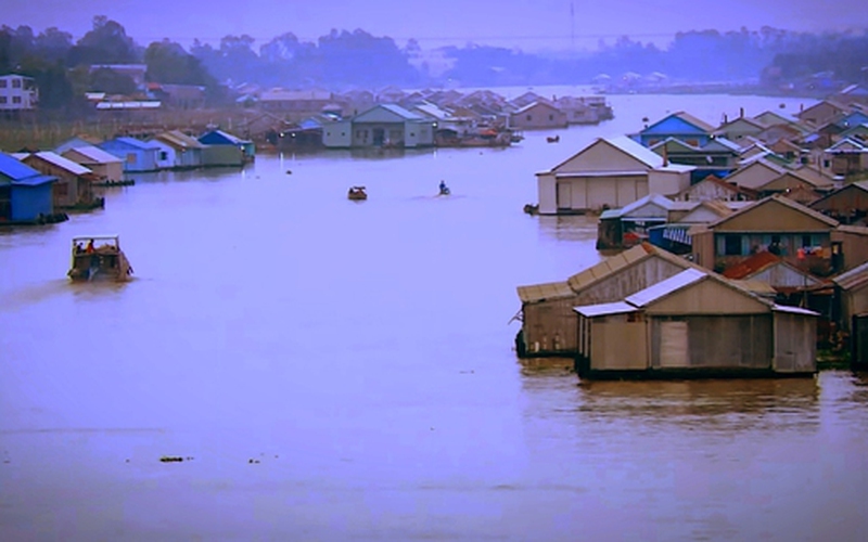 Sắp có làng bè độc nhất ở miền Tây