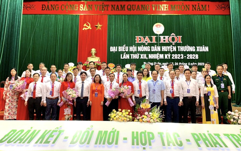 Thanh Hóa: Ông Lê Anh Tuấn tái đắc cử Chủ tịch Hội Nông dân huyện Thường Xuân