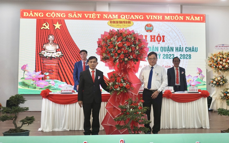 Ông Hoàng Minh Trinh tái đắc cử chức Chủ tịch Hội Nông dân quận Hải Châu